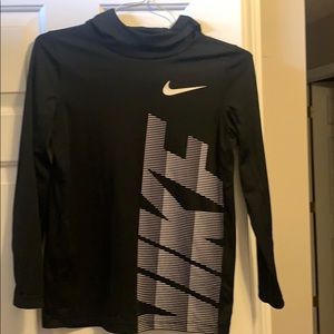 Nike hooded long sleeve shirt
